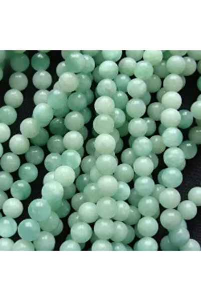 GemSale Mărgele amazonit 6mm imitație cuarț 37cm ~58buc