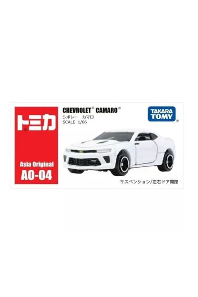 Takara Tomy Tomica Asia Original AO-04 Chevrolet Camaro White