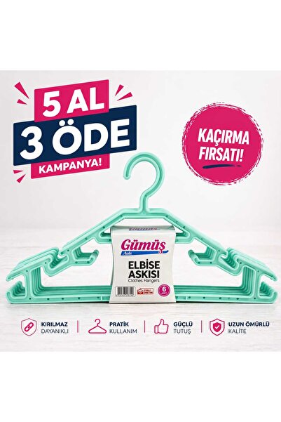 GÜMÜŞ Dress Hanger Buy 5 Get 3