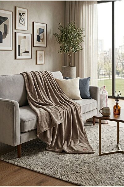 TEXTİLES MAGİC LAMP Welsoft Premium Double Luxury Textured Soft Blanket