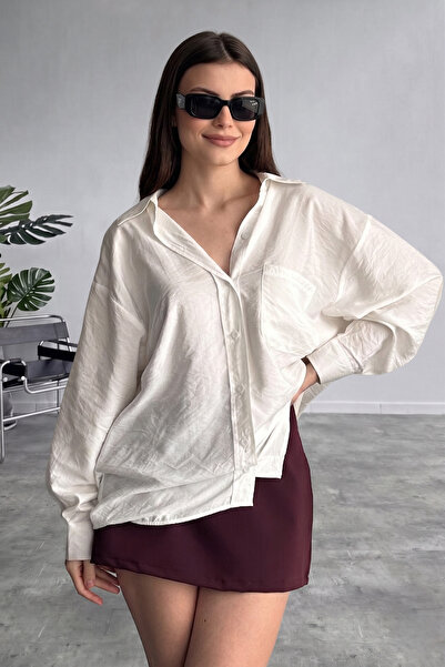 Jaglion New Season Oversize Buttoned Shirt