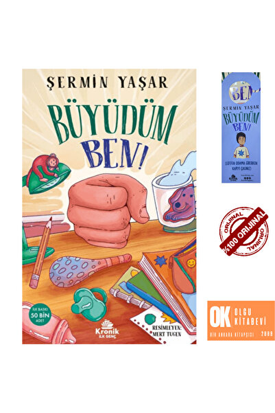 Kronik Kitap Büyüdüm Ben! - Şermin Yaşar / ( kitap özel ayracı ile birlikte )...