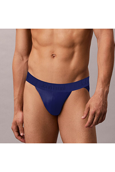 John Frank NATURAL BIKINI SLIP LACİVERT