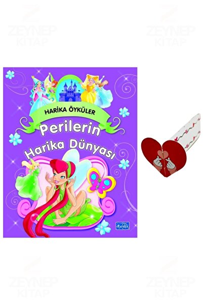 Parıltı Yayınları Harika Öyküler-Perilerin Harika Dünyası-Özel Tasarım Kalp A...