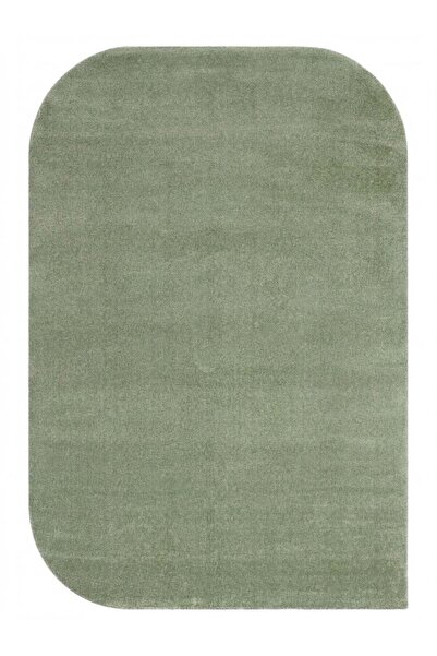 Eko Halı ZEN AMORF 05 GREEN Amorf Kesim Hav Toz Vermez Yumuşak Dokulu Salon H...