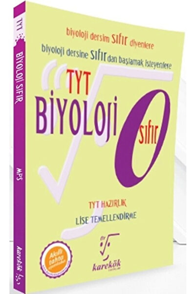 Karekök Yayınları KAREKÖK TYT BİYOLOJİ 0