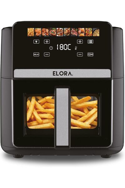 Elora Digital Air Fryer 9L ELAF-8103 with Basket & Dual Heat Technology