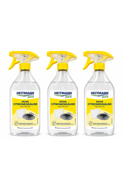 HEITMANN Pure Sitrik Asit Temizleyici Sprey 500 ml | Kireç Çözücü Çok Amaçlı ...