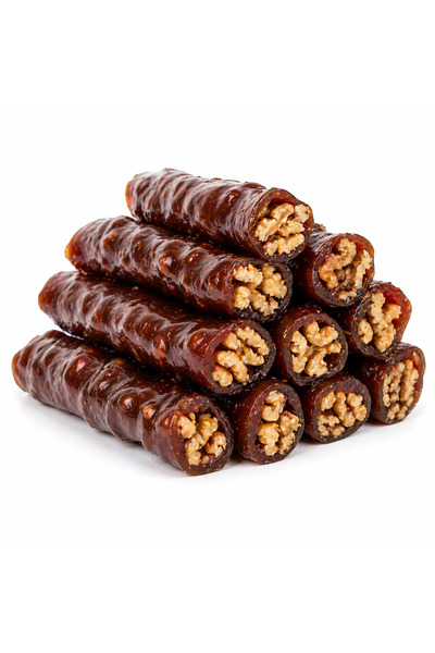 Ağaçaltı Double Walnut Maras Sausage 500 Gr Half kg Natural Walnut Pestil Sau...