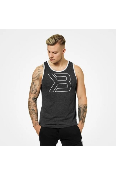 BETTER BODIES Jersey Tank - Anthracite Melange