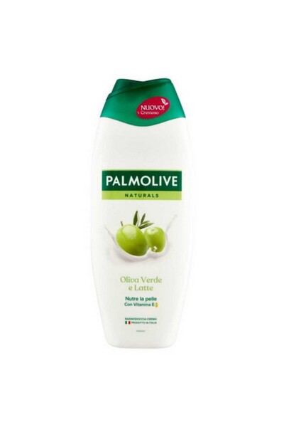 Palmolive Κρεμώδες αφρόλουτρο με ελιές και ενυδατικό γάλα, 500 ml