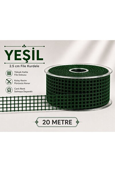 Esteks Dantel ve Tekstil Aksesuarları Κορδέλα 2,5 εκ. 20 μέτρα, Κορδέλα διακό...