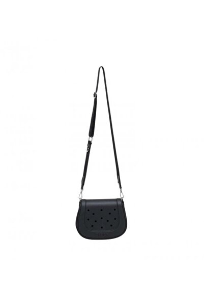 Crocs CZFB0030-BLACK Τσάντα χιαστί με μπροστινό κάλυμμα από EVA και λουράκι ώμου