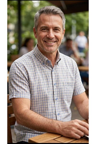 ARMA STİL 100% ΒΑΜΒΑΚΙ ΚΟΝΤΟΜΑΝΙΚΟ ΚΛΑΣΙΚΟ ΑΝΔΡΙΚΟ ΠΟΥΚΑΜΙΣΟ ΜΕ ΤΣΕΠΕΣ ΚΑΙ ΚΟ...