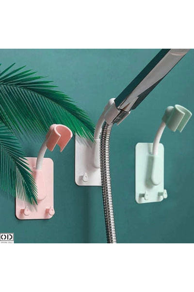 ORIGINAL DEALS Ρυθμιζόμενη Βάση Κεφαλής Ντους με Αυτοκόλλητη Ταινία και 2 Γάν...