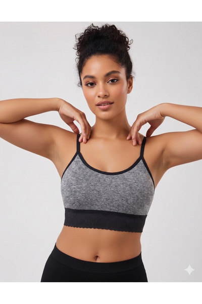 MİSTİRİK Γυναικείο σουτιέν Penitro Model με μαλακό ύφασμα δαντέλας και λεπτές...