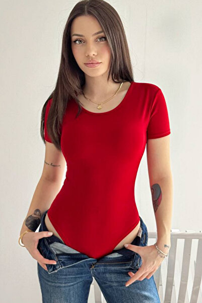 COOL TARZ Basic Body Γυναικείο κοντομάνικο βαμβακερό ελαστικό κορμάκι