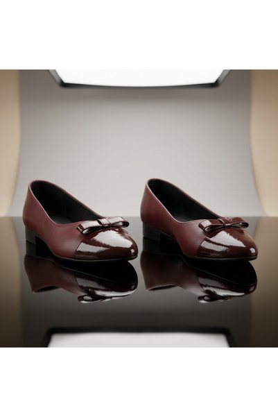 LE STYLE DE MARIE Golden Buckle Ballet Flats for Women Stylish Ballet Flats