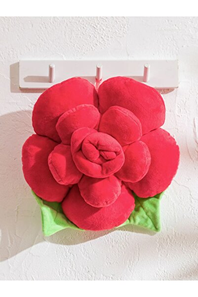 LC Waikiki Μαξιλάρι με φιγούρα τριαντάφυλλο, διαμέτρου 30 εκ.