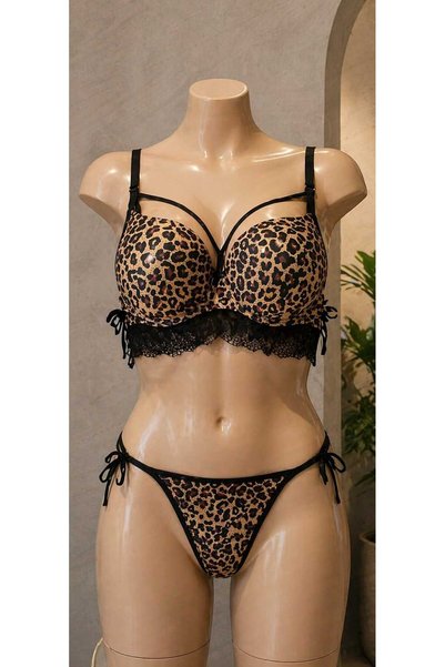 beris moda Women's Comfortable Allure Style Underwear Set Bra and Panty Set
