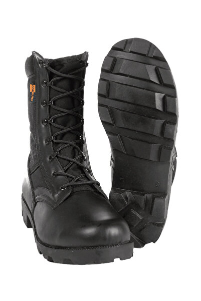 Mil-Tec Μπότες Μάχης Στρατιωτικές Ζούγκλας Κόρντουρα - Μαύρες