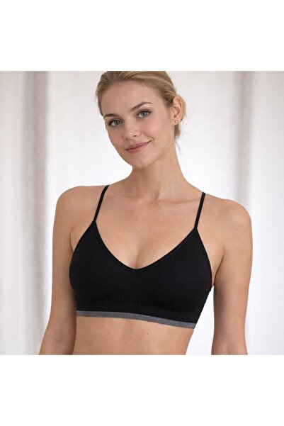 Zâna Casei ΜΑΥΡΟ ΜΗ ΥΦΑΝΤΟ ΤΟΠ ΜΕ ΓΚΡΙ ΓΡΑΜΜΗ