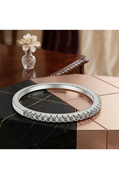 Flippy Δαχτυλίδι από ασήμι 925 με λευκά μίνι ζιργκόν, M53