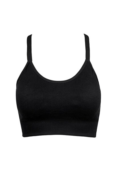 Zâna Casei Μαύρο μπούστο με στήριξη για γυναίκες