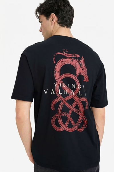 DeFacto Men's T-Shirt F8172Ax/Bk81