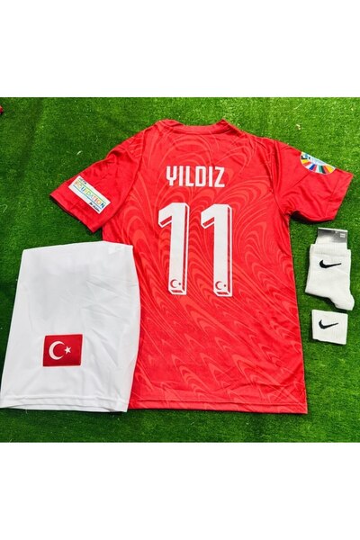 Marka Extra KENAN YILDIZ-11 Milli Takım 2026 Dünya Kupası KIRMIZI Çocuk forması