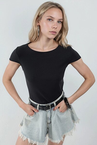 Hiccup BUSEM Κοντομάνικη Βαμβακερή Μπλούζα με Λαιμόκοψη Ποδηλάτου