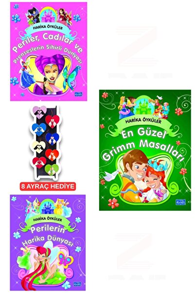 Parıltı Yayınları Harika Öyküler-Perilerin Harika-Periler,Cadılar Prensesleri...