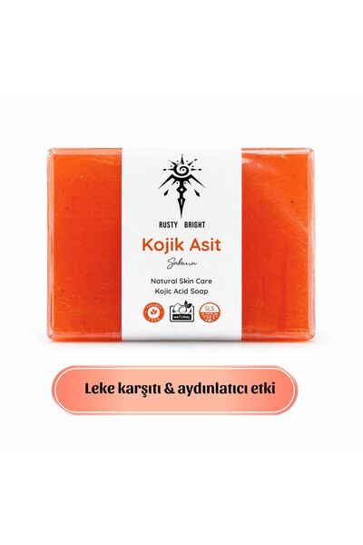 Kojik Asit Sabunu Leke Karşıtı Aydınlatıcı Cilt Tonu Eşitleyici El Yüz Bakım Sabunu