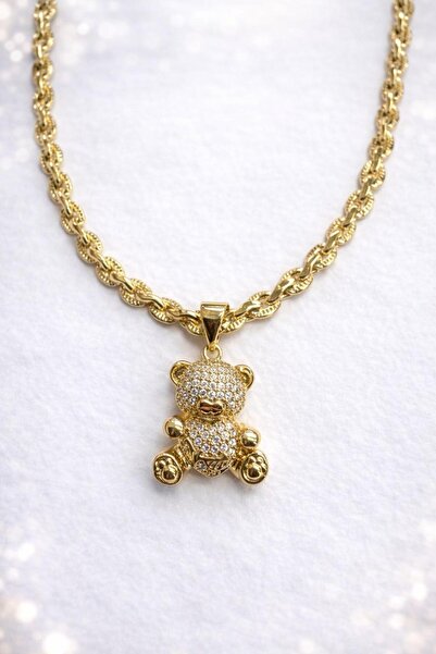 AndraRose Styles Κολιέ Λυμιέρ Χρυσό