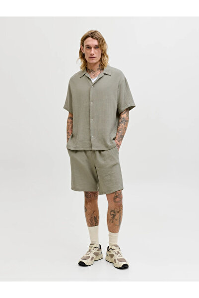 Jack & Jones Erkek Rahat Kalip Jogger Sort - Jaiden