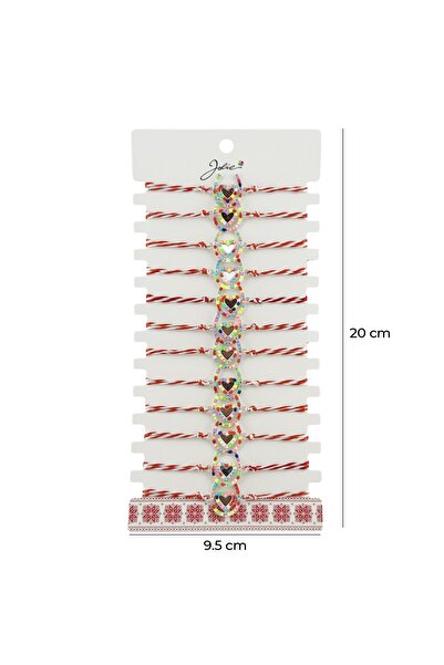 Flippy Βραχιόλι Martisor για Γυναίκες, Jolie, Πολύχρωμο σχέδιο σε σχήμα πετάλ...