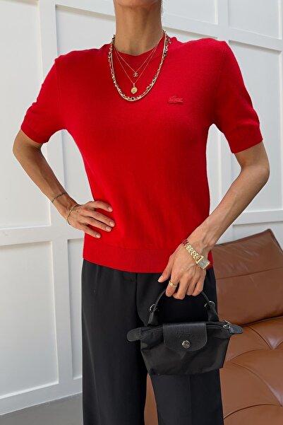 mylove Lcs Short Sleeve Knitwear Red