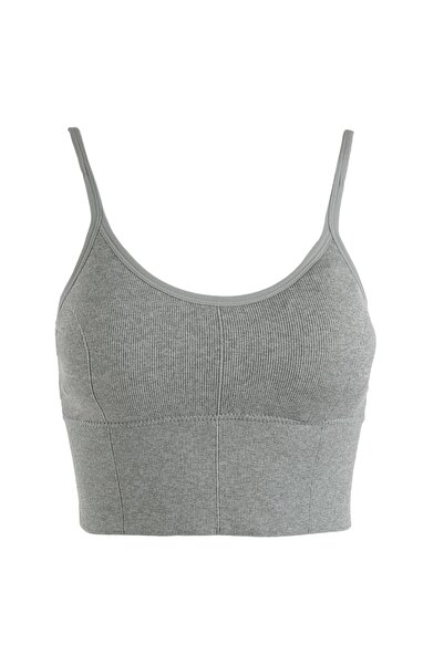 Zâna Casei Γυναικείο Γκρι Αόρατο Ενισχυμένο Μπούστο - S/M