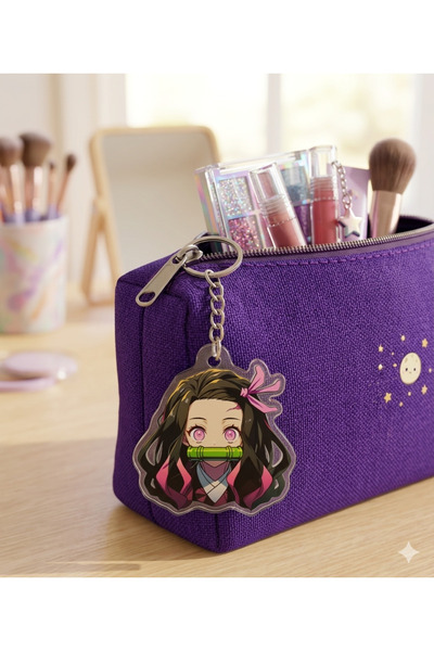 OWLBAG COMPANY OWL BAG Διακοσμητικό τσάντας με ακρυλικό μπρελόκ με σχέδιο Dem...