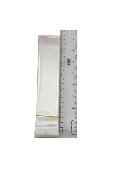 Flippy Σετ 200 Διαφανών Σακουλών για Γούρια ή Βραχιόλια, Αναδιπλούμενες, 21x4...