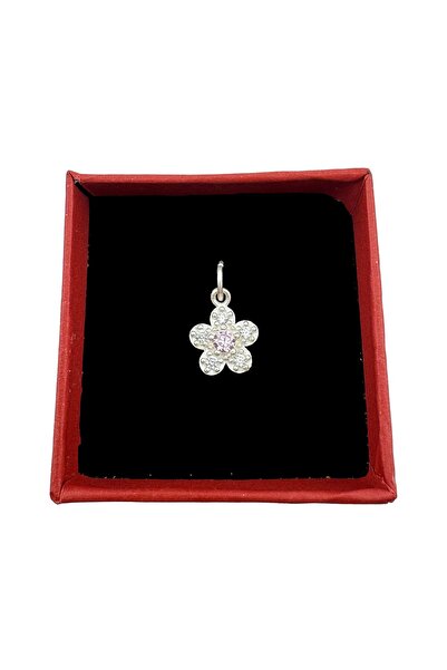 Flippy Ασημένιο μενταγιόν 925, Jolie Silver, για Γυναίκες, Σχέδιο λουλουδιού ...