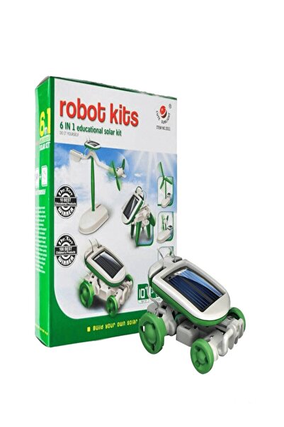 Tor Store Solar Robot Güneş Enerjili Robot Oluşturma Seti Solar Kit (6 In 1)