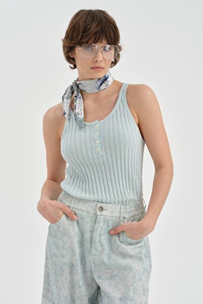 tw3 Γυναικεία πλεκτά είδη με κουμπιά μπροστά, μπλούζα σχεδιαστικής ποιότητας ...