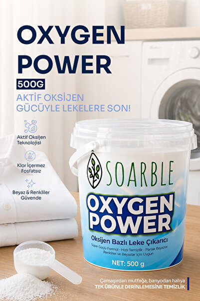 SOARBLE Oxygen Power Oksijen Bazlı Leke Çıkarıcı 500 g