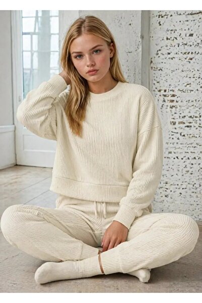 Cool & Sexy Σετ αθλητικής φόρμας Modal Fabric Ribana Detail