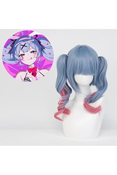 Butic Anime Vocaloid Hatsune Miku Rabbit Hole Tavşan Bunny Peruk Wig Sentetik