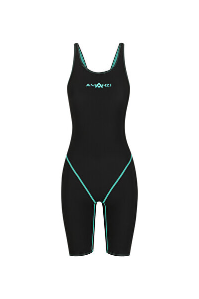 sporsuit ملابس السباحة للفتيات من Amanzi Acceler8 RIZE بطول الركبة باللون الأ...
