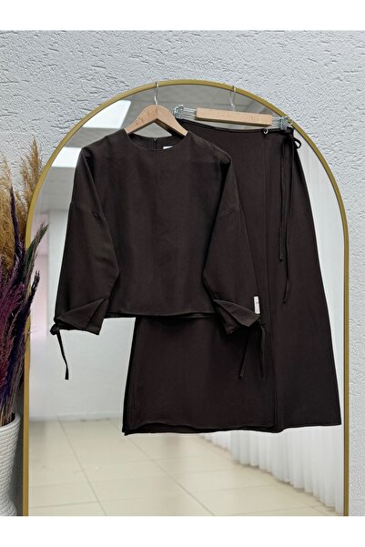 MİHRA STORE Σετ Φούστας Sultan Kolları με Κορδόνια και Αξεσουάρ Ετικέτας-ΕΚ-Η...