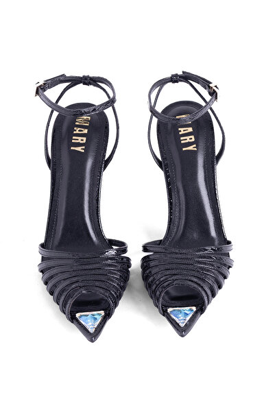 MARY Βραδινά παπούτσια με τακούνι Γυναικεία παπούτσια με τακούνι Σανδάλια με ...