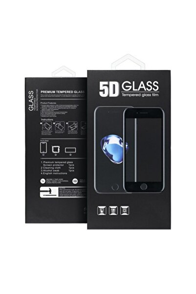 5D Πλήρως Κολλητό Σκληρυμένο Γυαλί - για Samsung Galaxy A12 / M12 / F12 μαύρο